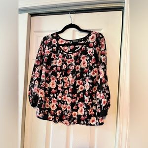 Vintage floral top